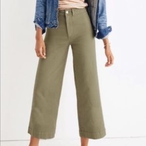 Madewell Emmett Wide Leg Crop